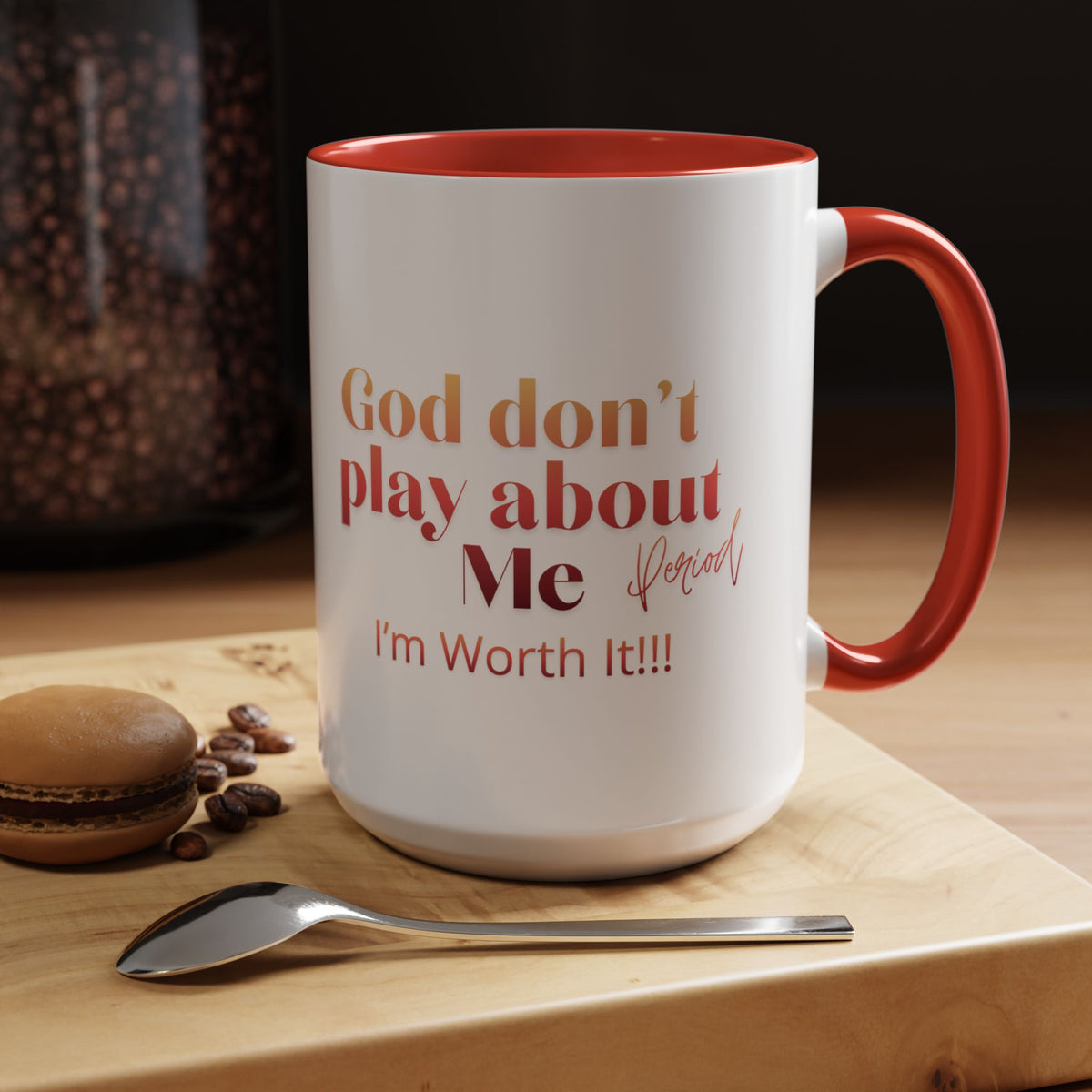 Confident Queen Accent Mug - 11 oz, 15 oz