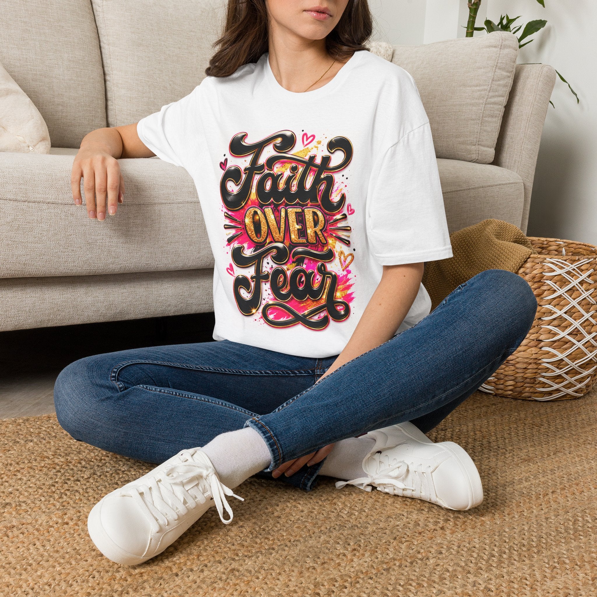 Faith Over Fear | Signature Faith Collection Tee