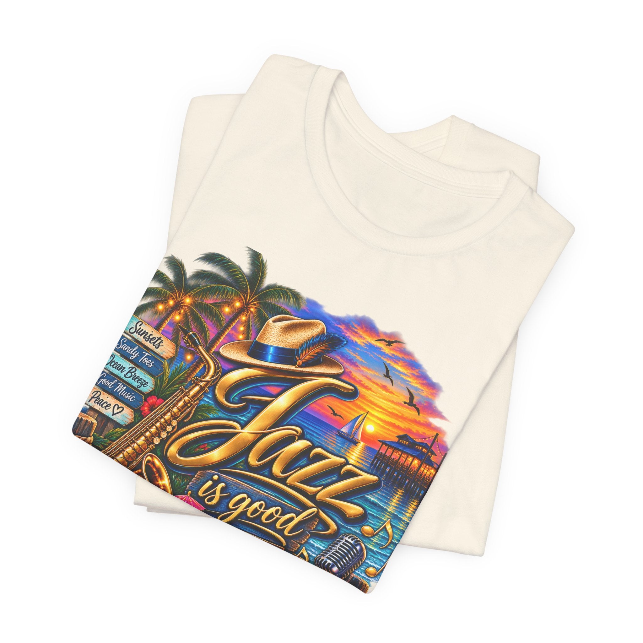Jazz Is Good for the Soul Unisex T-Shirt – Jazz & R&B Music Lover Tee