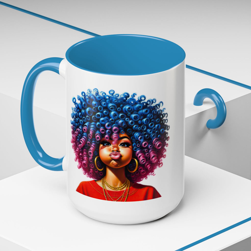 Stay Positive Motivational Accent Mug – 11 oz & 15 oz