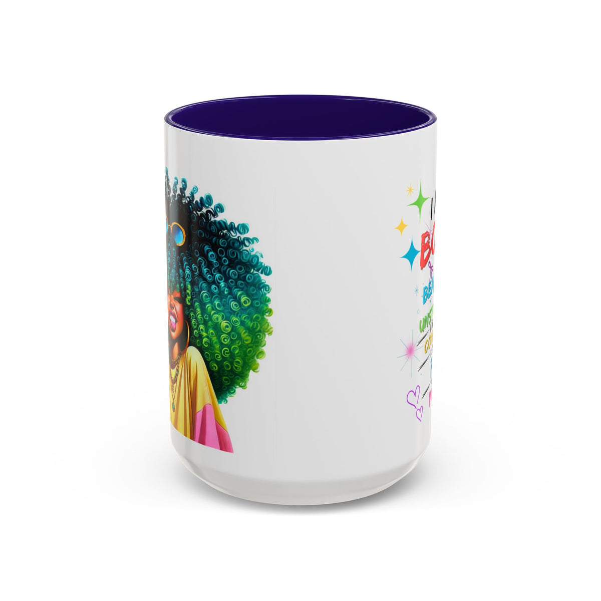 I Am Bold Inspirational Accent Mug (11 oz, 15 oz)