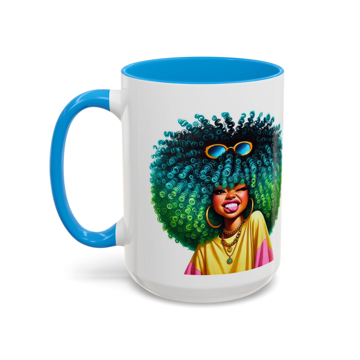 I Am Bold Inspirational Accent Mug (11 oz, 15 oz)