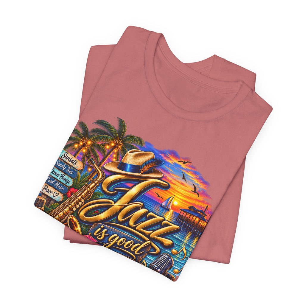 Jazz Is Good for the Soul Unisex T-Shirt – Jazz & R&B Music Lover Tee