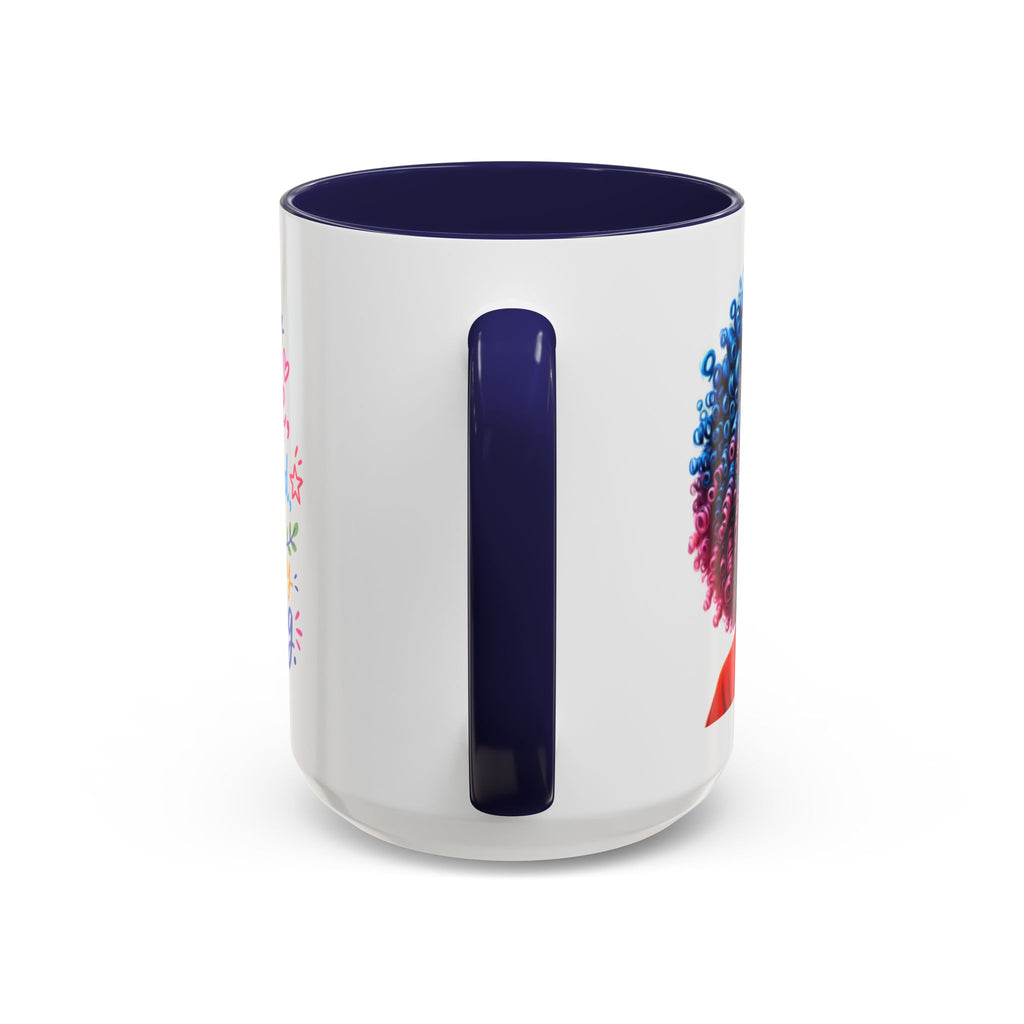 Stay Positive Motivational Accent Mug – 11 oz & 15 oz