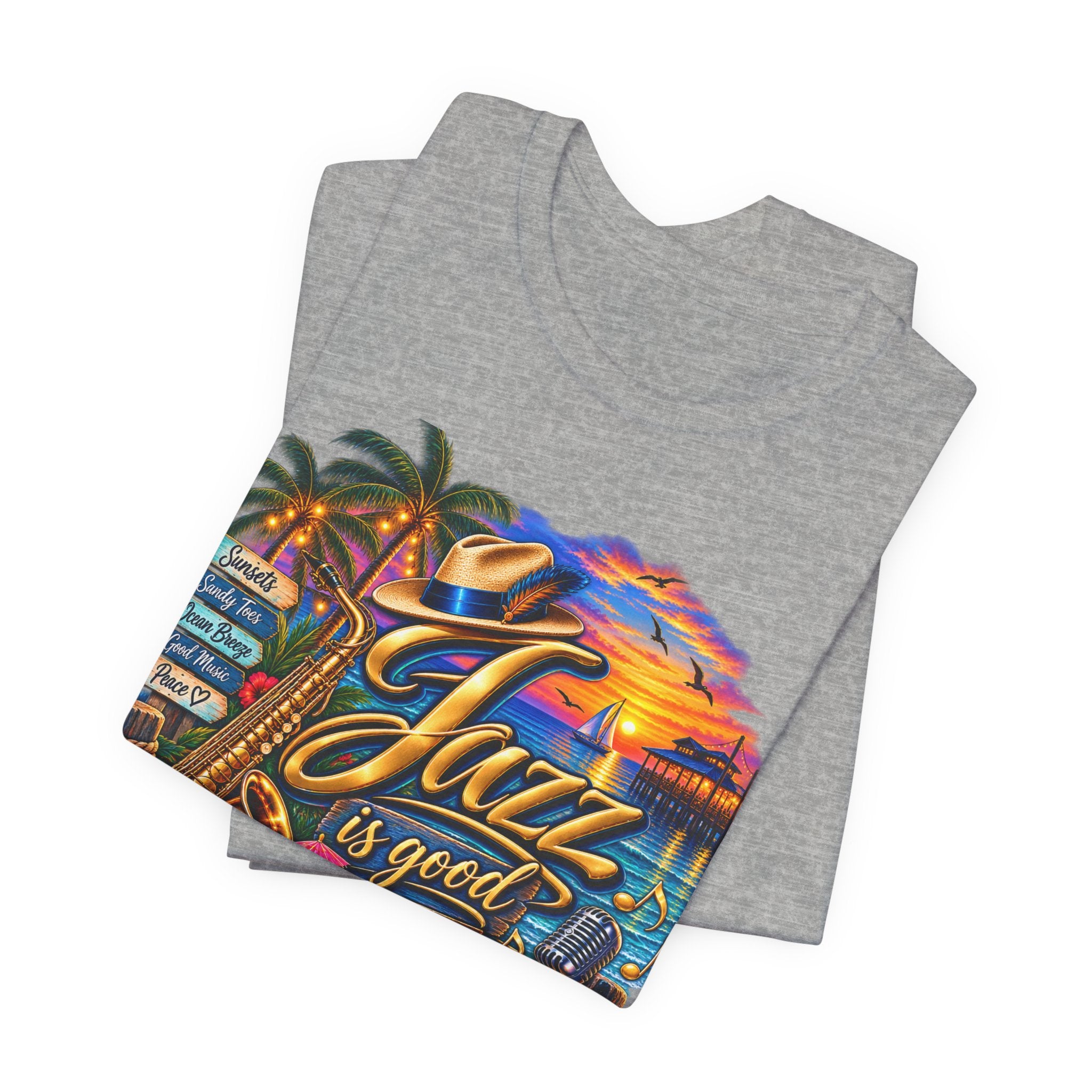 Jazz Is Good for the Soul Unisex T-Shirt – Jazz & R&B Music Lover Tee