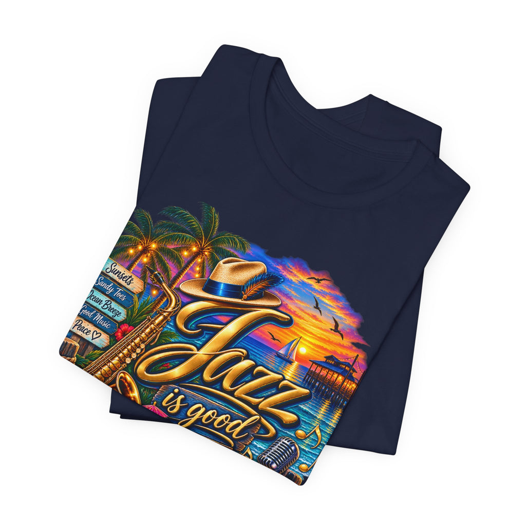 Jazz Is Good for the Soul Unisex T-Shirt – Jazz & R&B Music Lover Tee