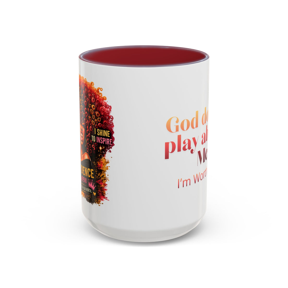 Confident Queen Accent Mug - 11 oz, 15 oz