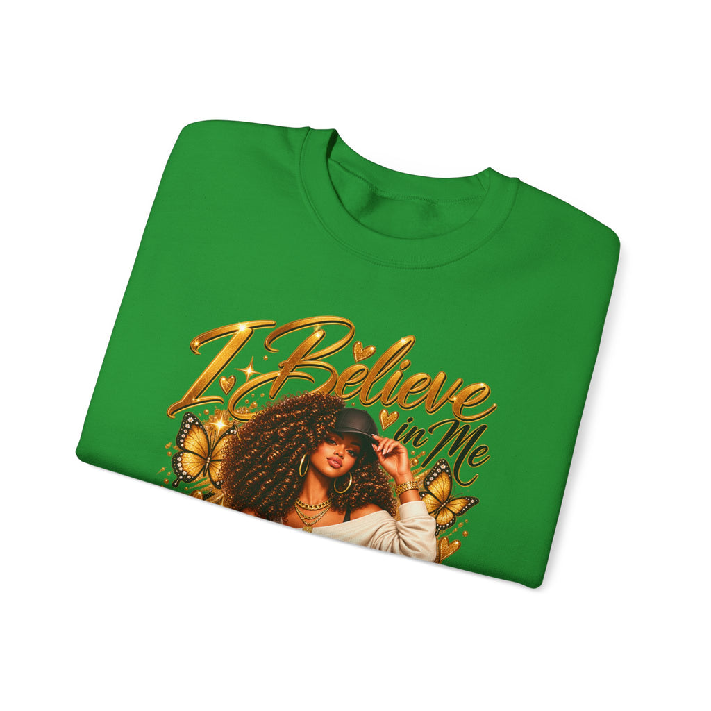 I Believe in Me Personalized Sweatshirt – Custom Name