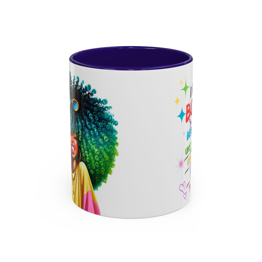 I Am Bold Inspirational Accent Mug (11 oz, 15 oz)