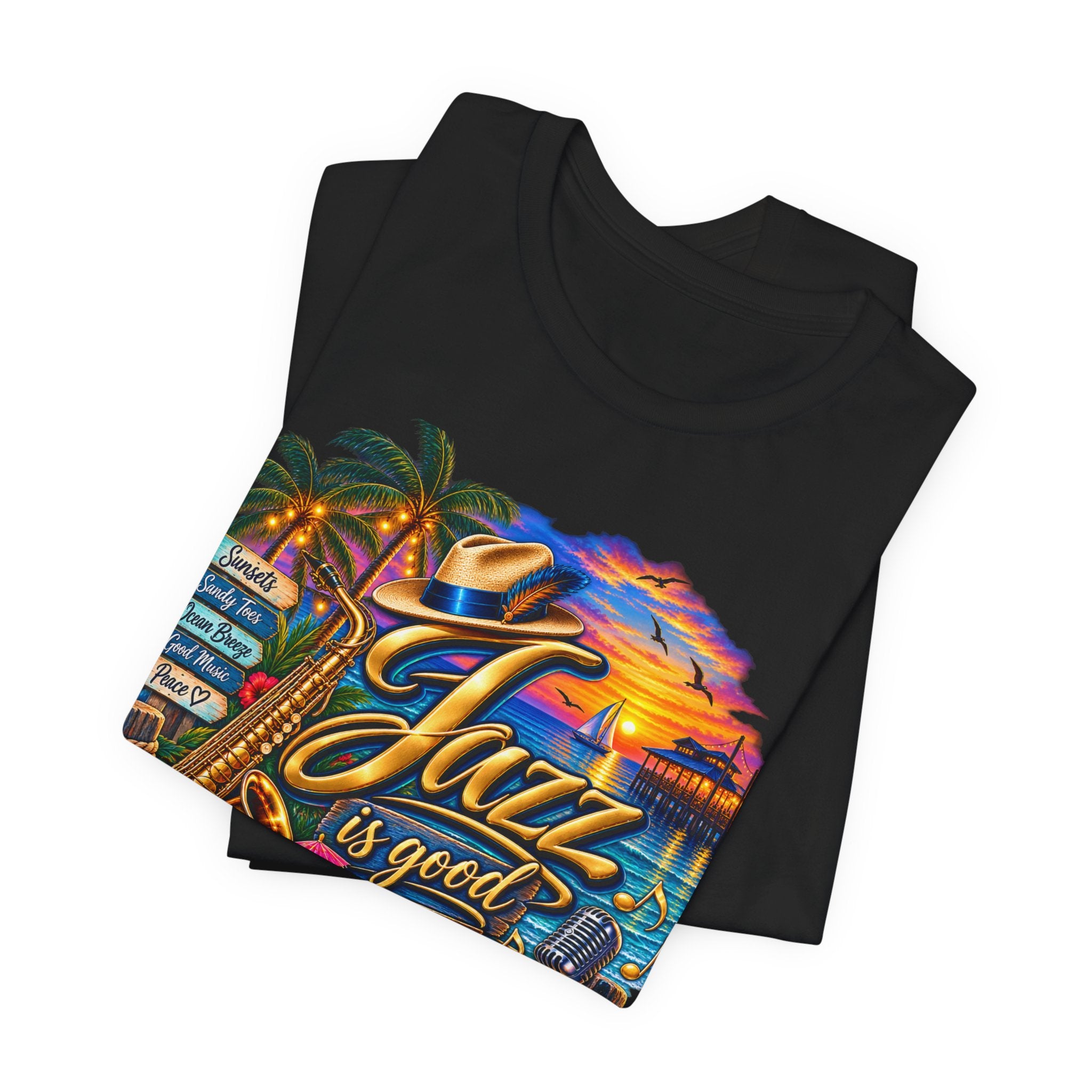 Jazz Is Good for the Soul Unisex T-Shirt – Jazz & R&B Music Lover Tee