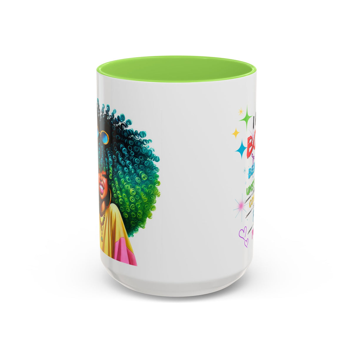 I Am Bold Inspirational Accent Mug (11 oz, 15 oz)