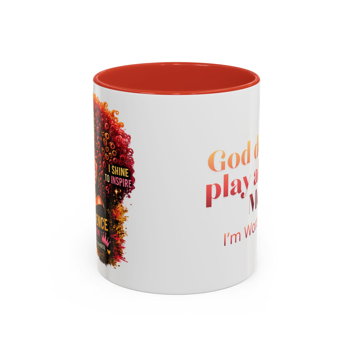 Confident Queen Accent Mug - 11 oz, 15 oz