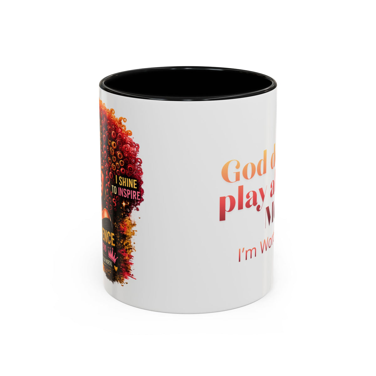 Confident Queen Accent Mug - 11 oz, 15 oz