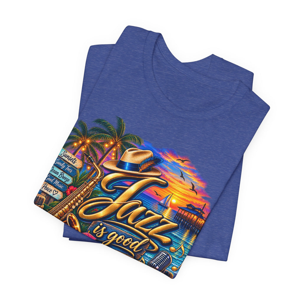 Jazz Is Good for the Soul Unisex T-Shirt – Jazz & R&B Music Lover Tee