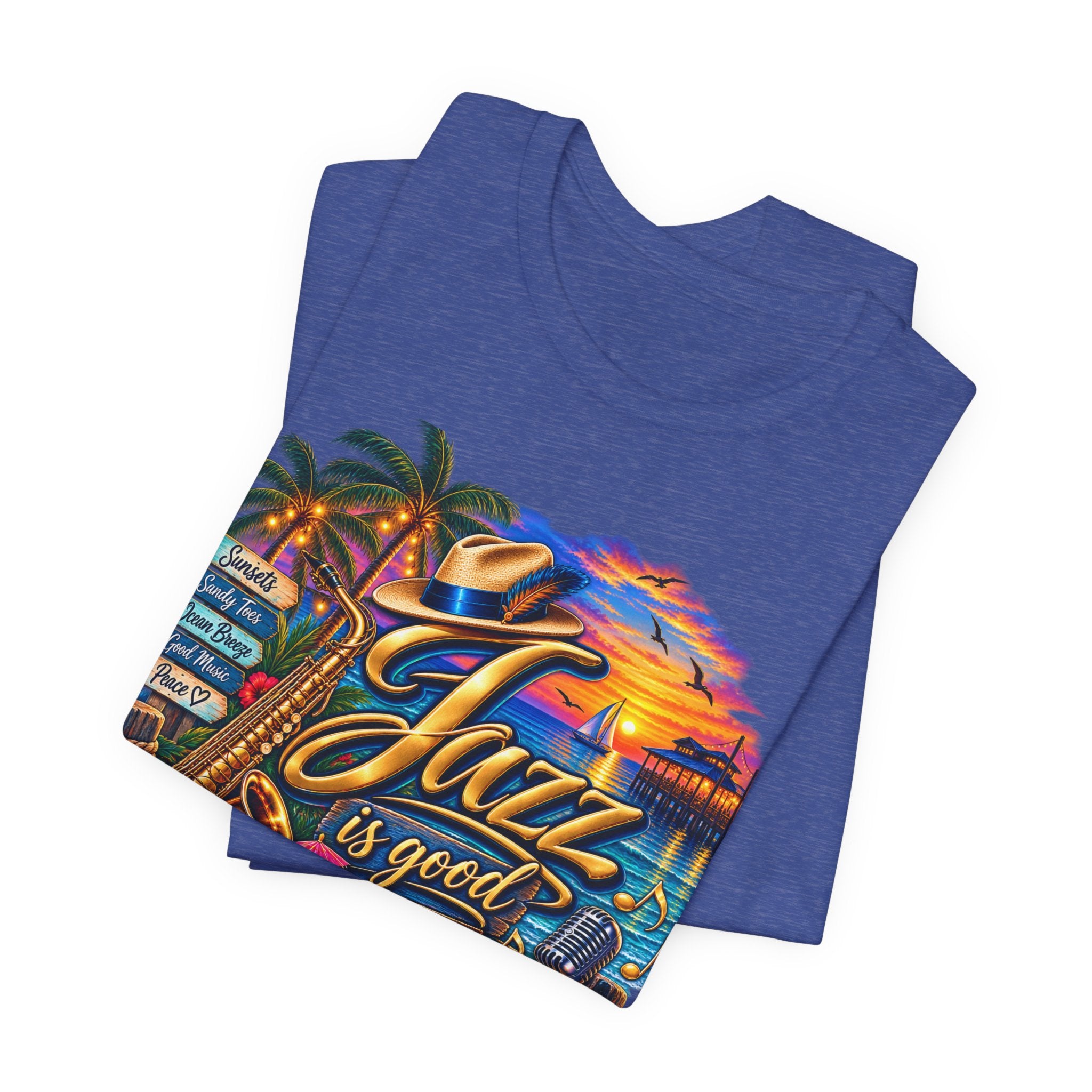 Jazz Is Good for the Soul Unisex T-Shirt – Jazz & R&B Music Lover Tee