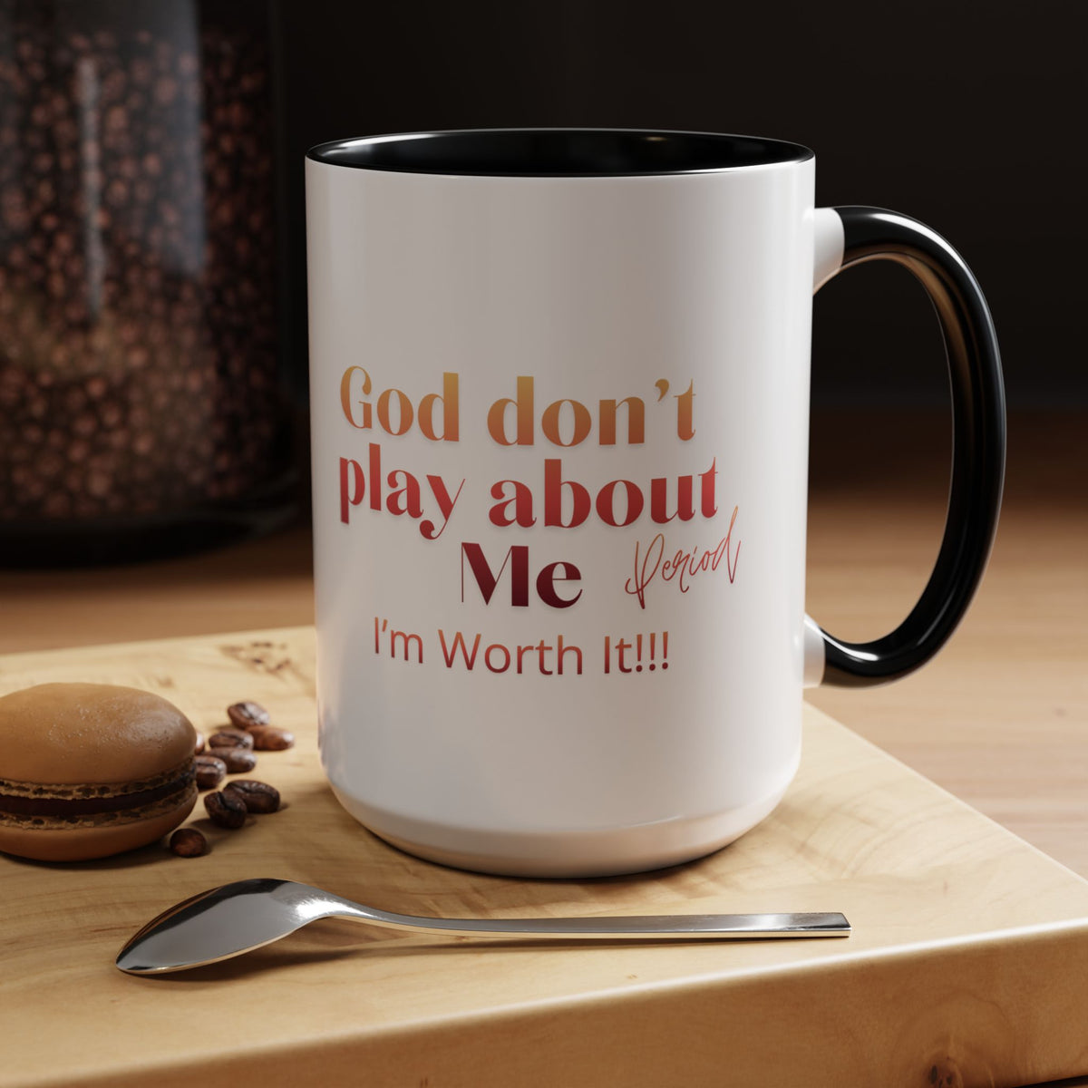 Confident Queen Accent Mug - 11 oz, 15 oz
