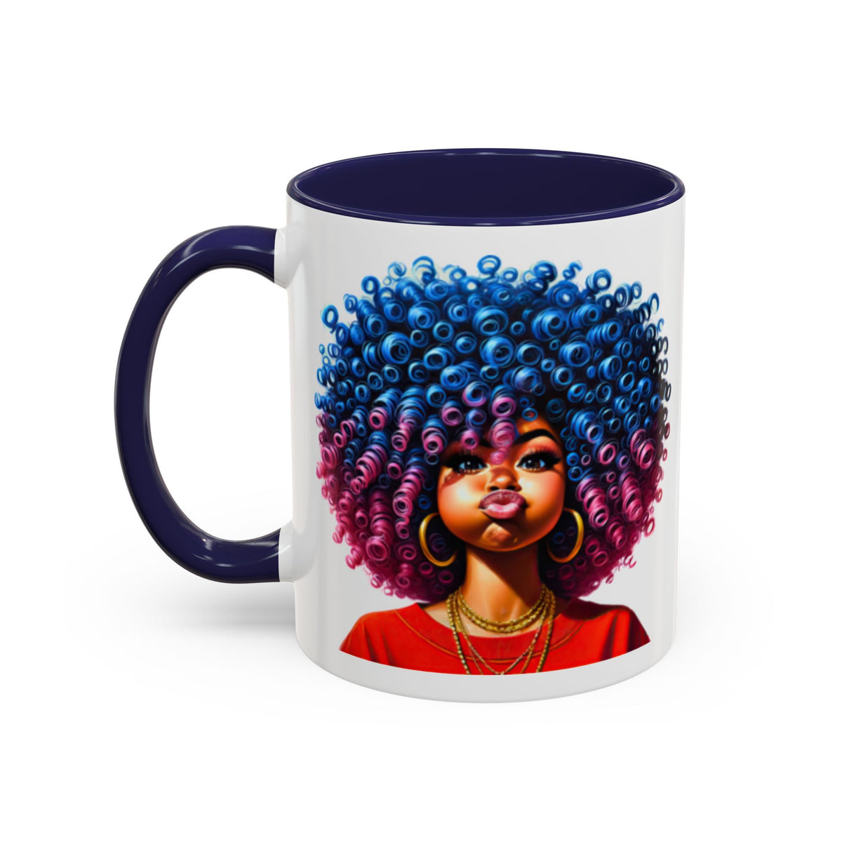 Stay Positive Motivational Accent Mug – 11 oz & 15 oz