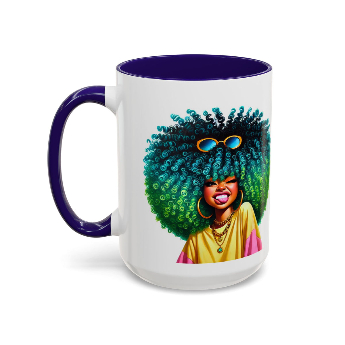I Am Bold Inspirational Accent Mug (11 oz, 15 oz)