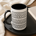Black Color-Changing Hidden-Message Mug – 11 oz