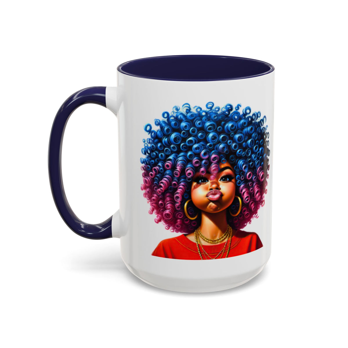 Stay Positive Motivational Accent Mug – 11 oz & 15 oz