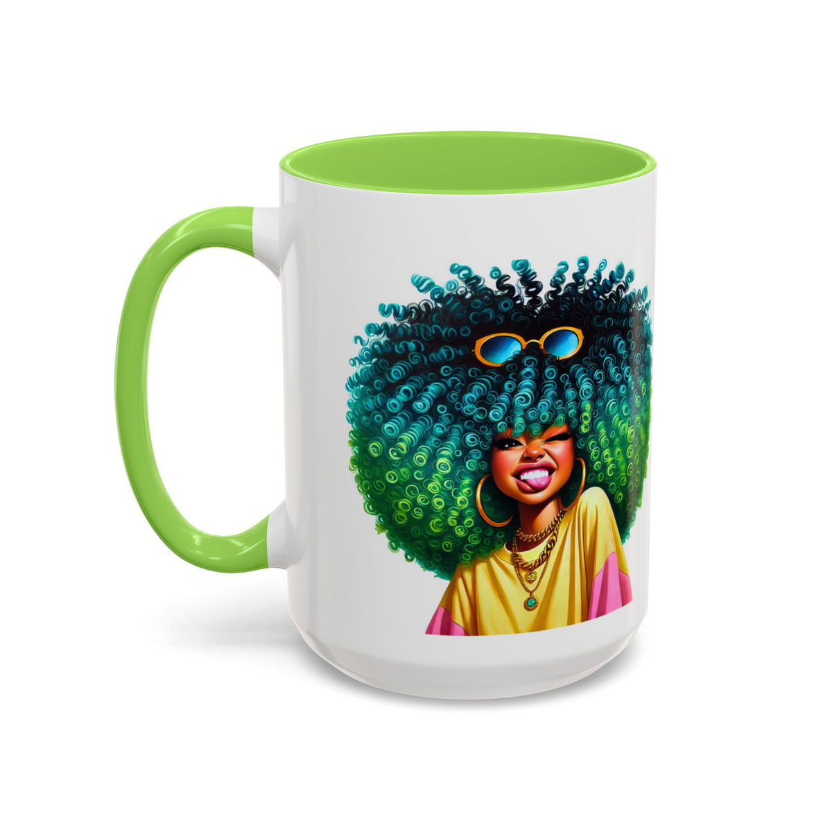 I Am Bold Inspirational Accent Mug (11 oz, 15 oz)