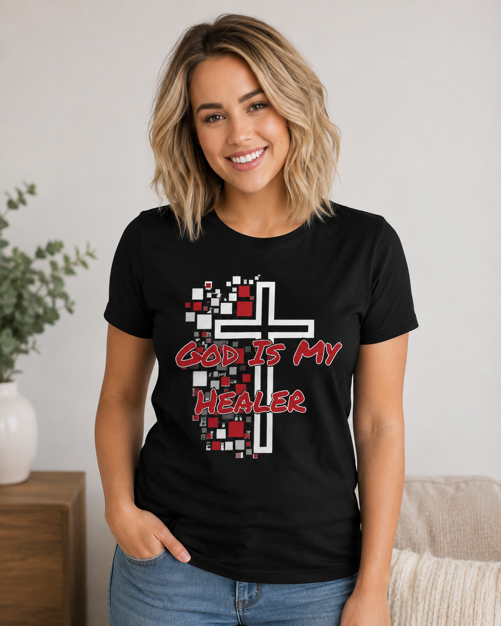God Is My Healer| Christian Faith T-Shirt
