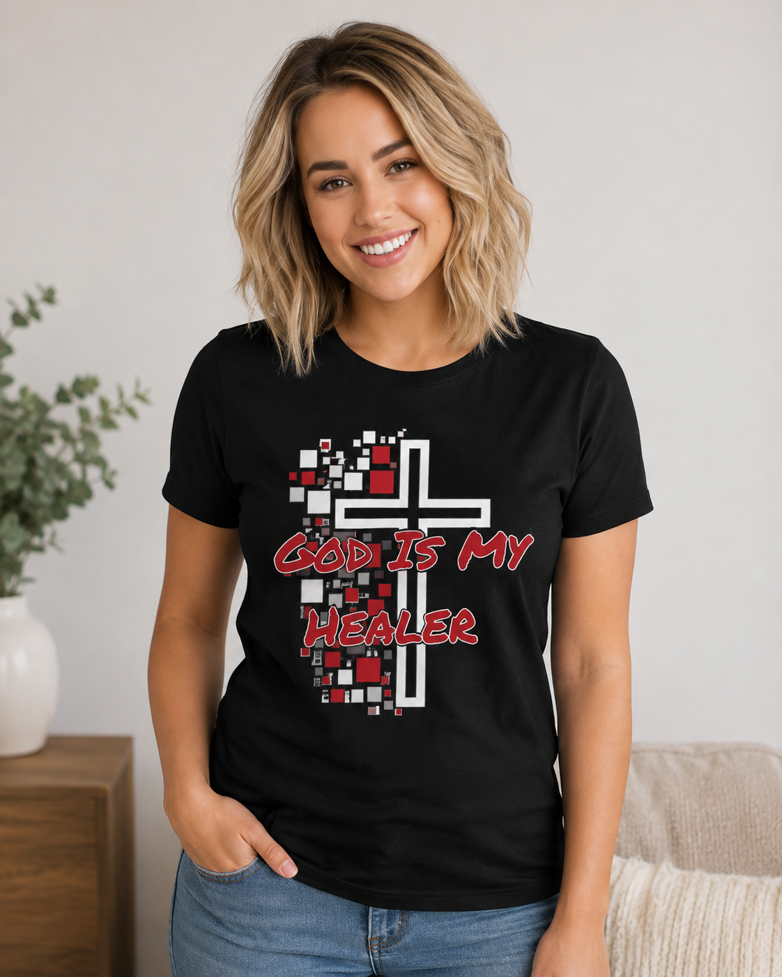 God Is My Healer| Christian Faith T-Shirt