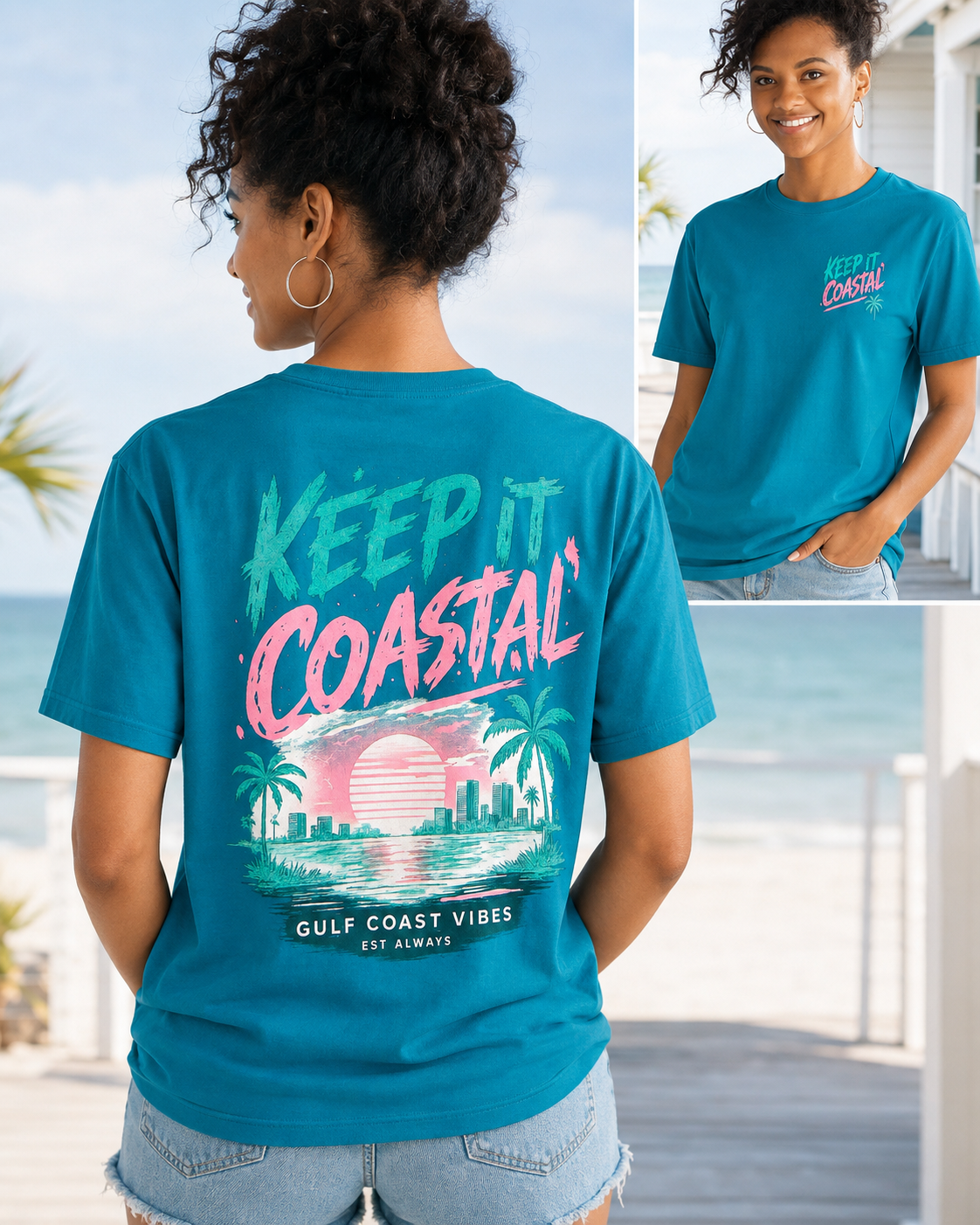 Keep it Coastal Gulf Coast Vibes | Heart & Hands Signature Beach Line