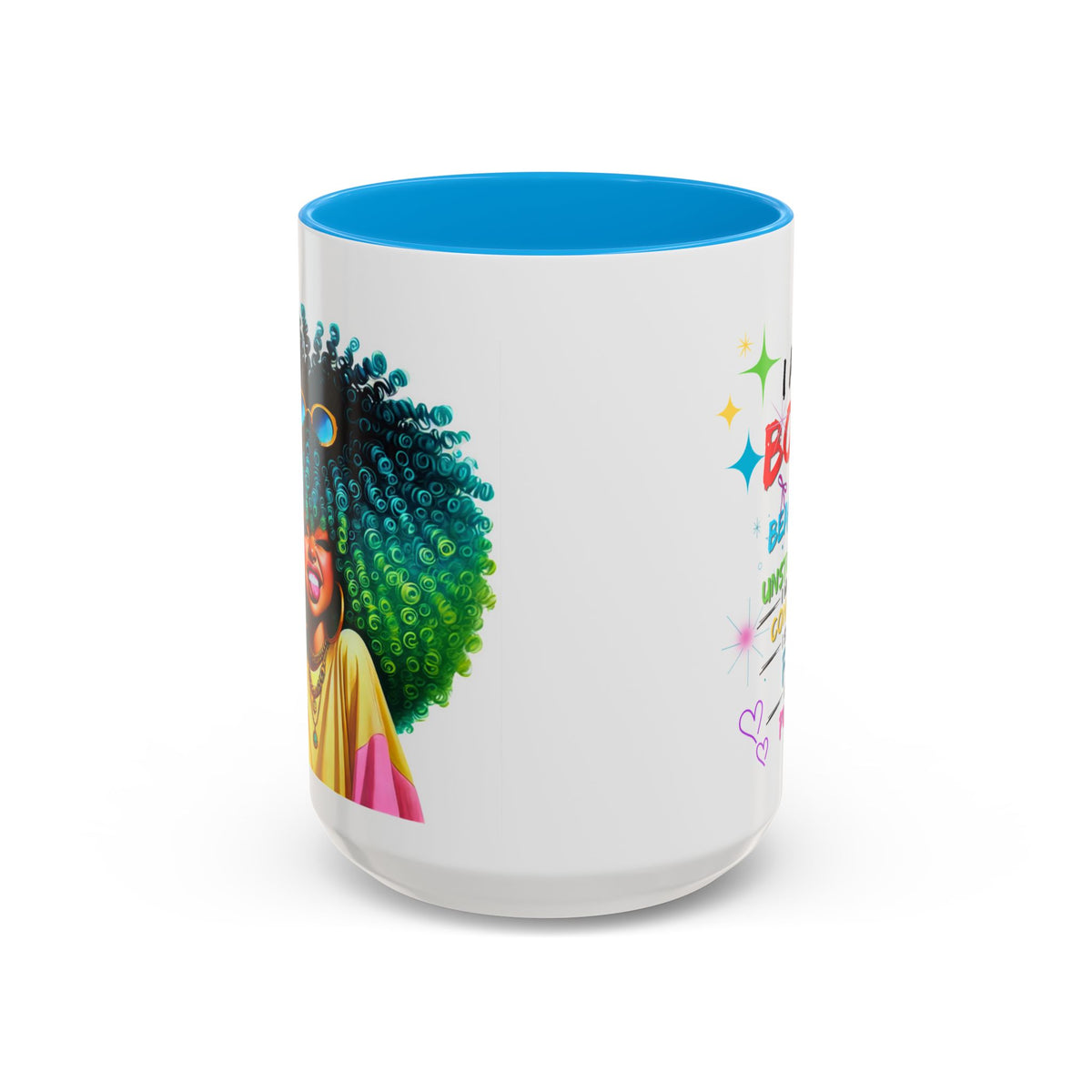 I Am Bold Inspirational Accent Mug (11 oz, 15 oz)