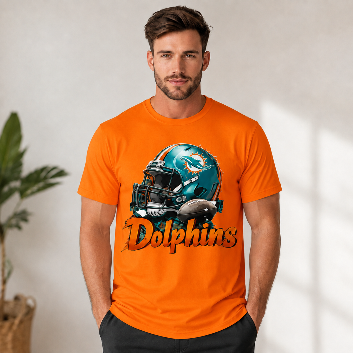 Miami Dolphins Game Day Tee | Personalized Football Fan Shirt | NFL Fan Gift