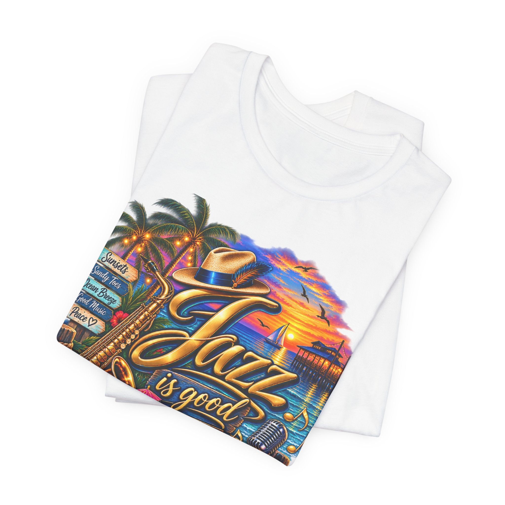Jazz Is Good for the Soul Unisex T-Shirt – Jazz & R&B Music Lover Tee