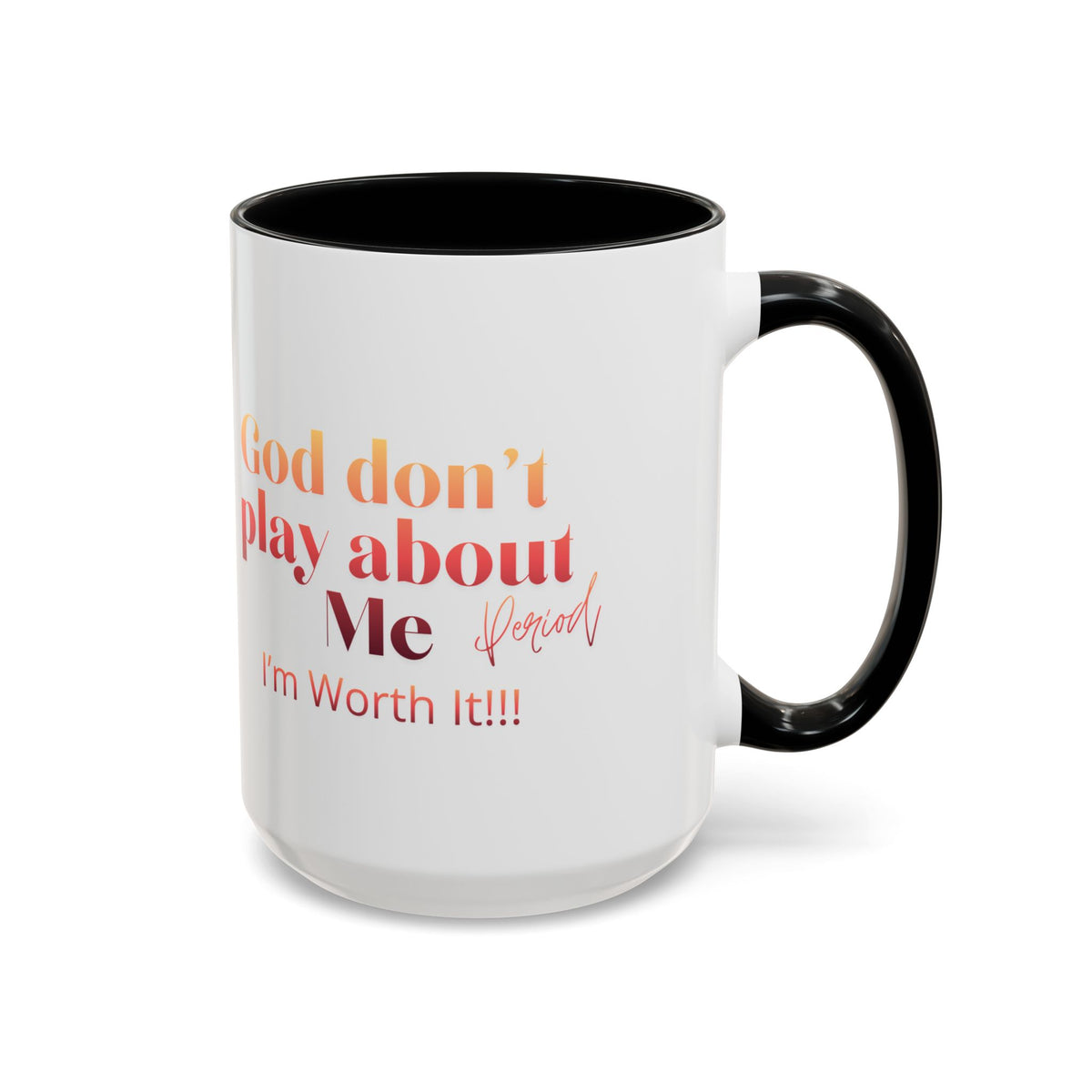 Confident Queen Accent Mug - 11 oz, 15 oz