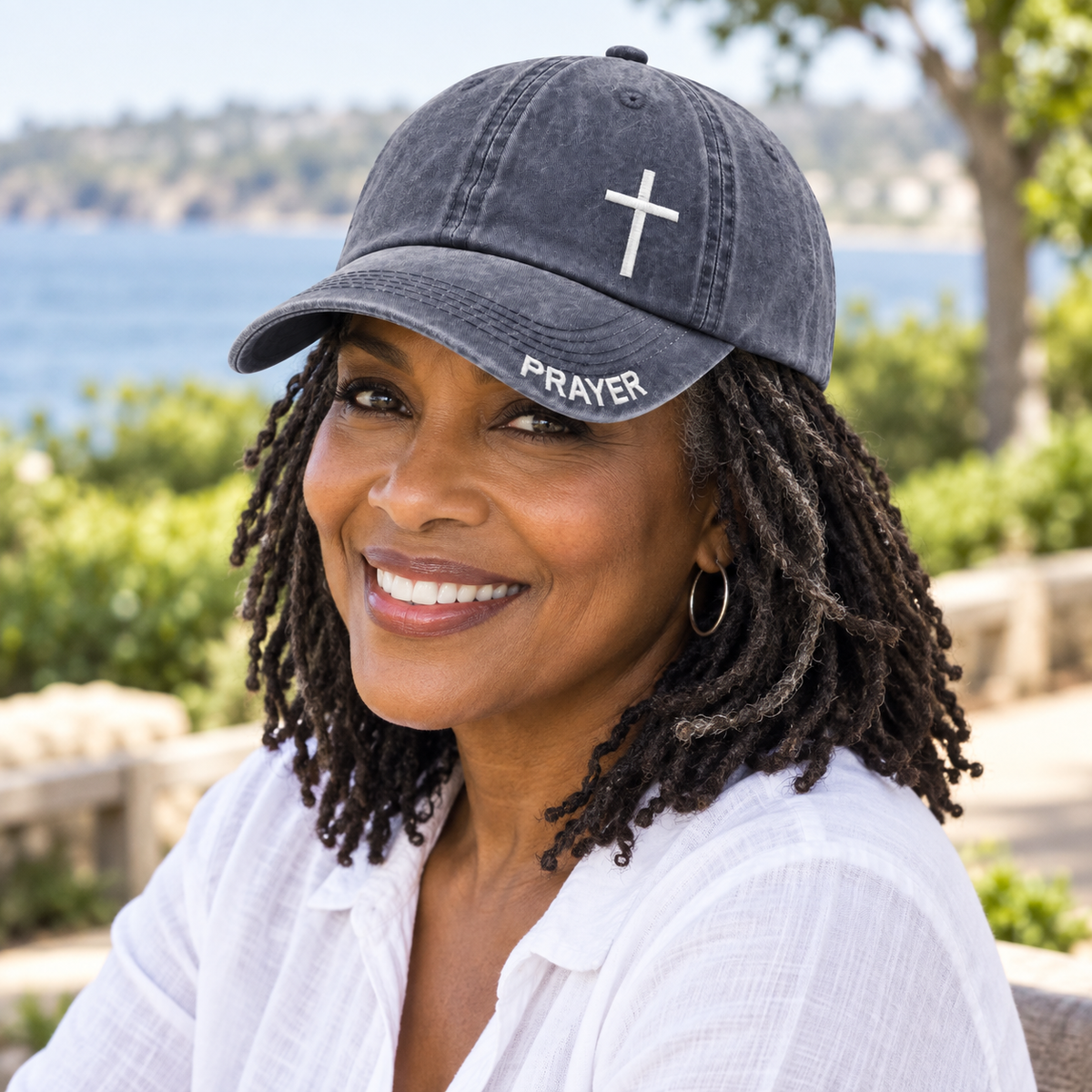 Cross Embroidered Faith Hats - Choose Your Style