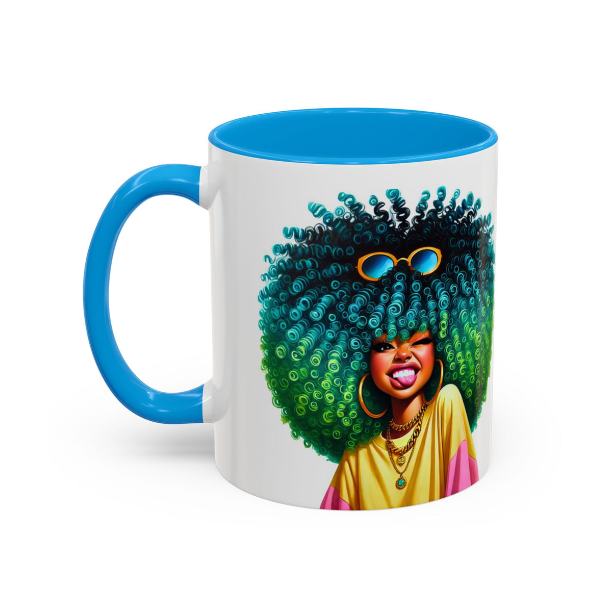 I Am Bold Inspirational Accent Mug (11 oz, 15 oz)