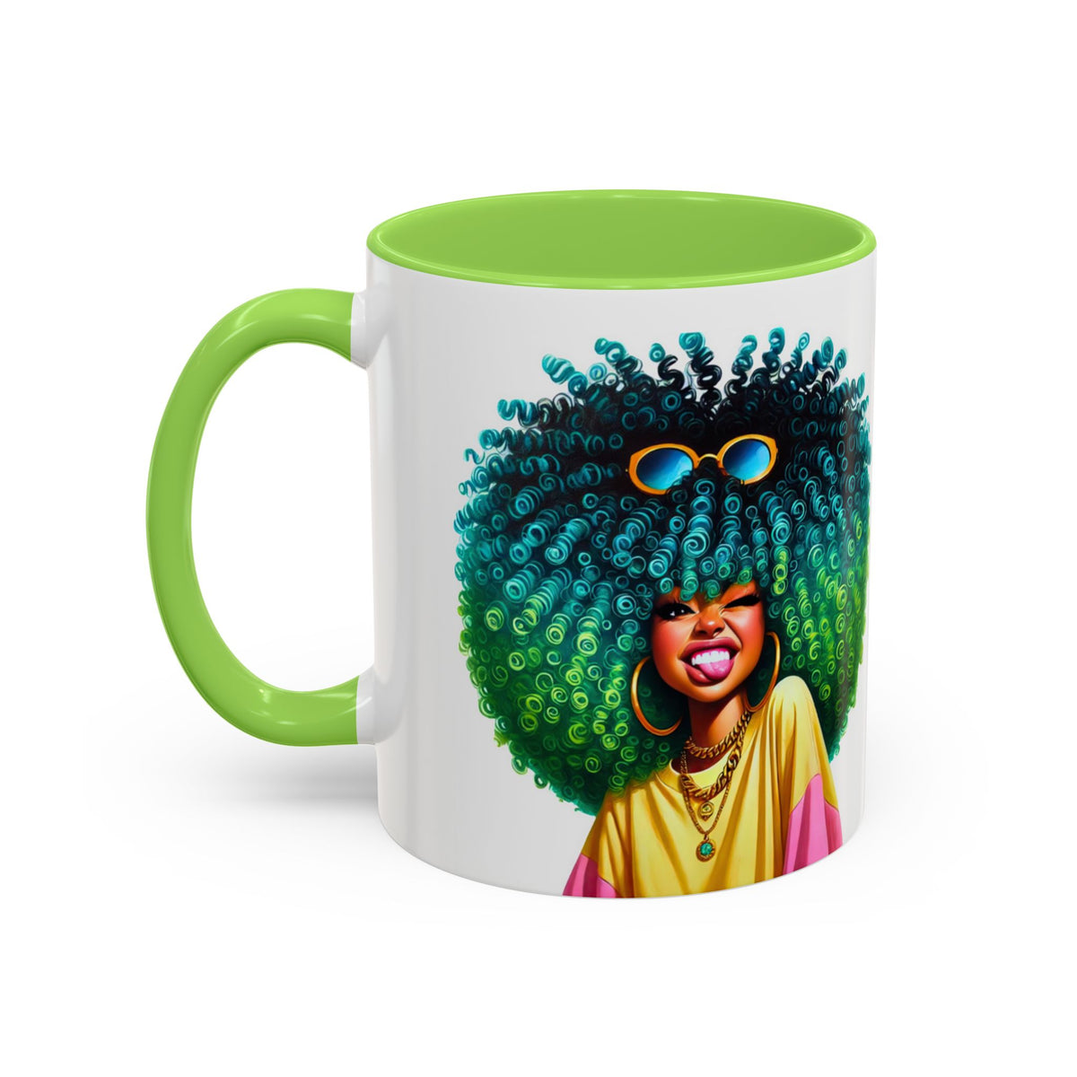 I Am Bold Inspirational Accent Mug (11 oz, 15 oz)