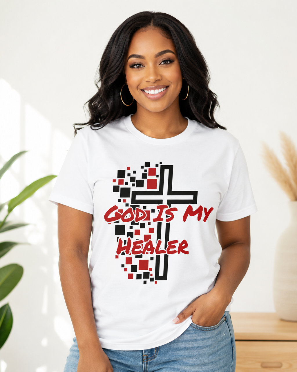 God Is My Healer| Christian Faith T-Shirt