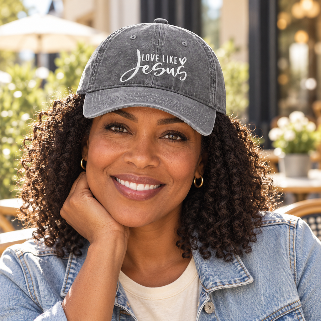 Faith-Inspired Embroidered Hats - Choose Your Style