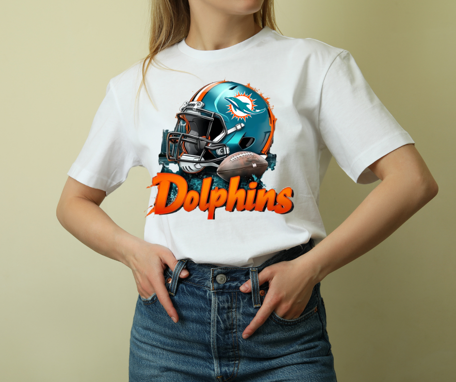 Miami Dolphins Game Day Tee | Personalized Football Fan Shirt | NFL Fan Gift