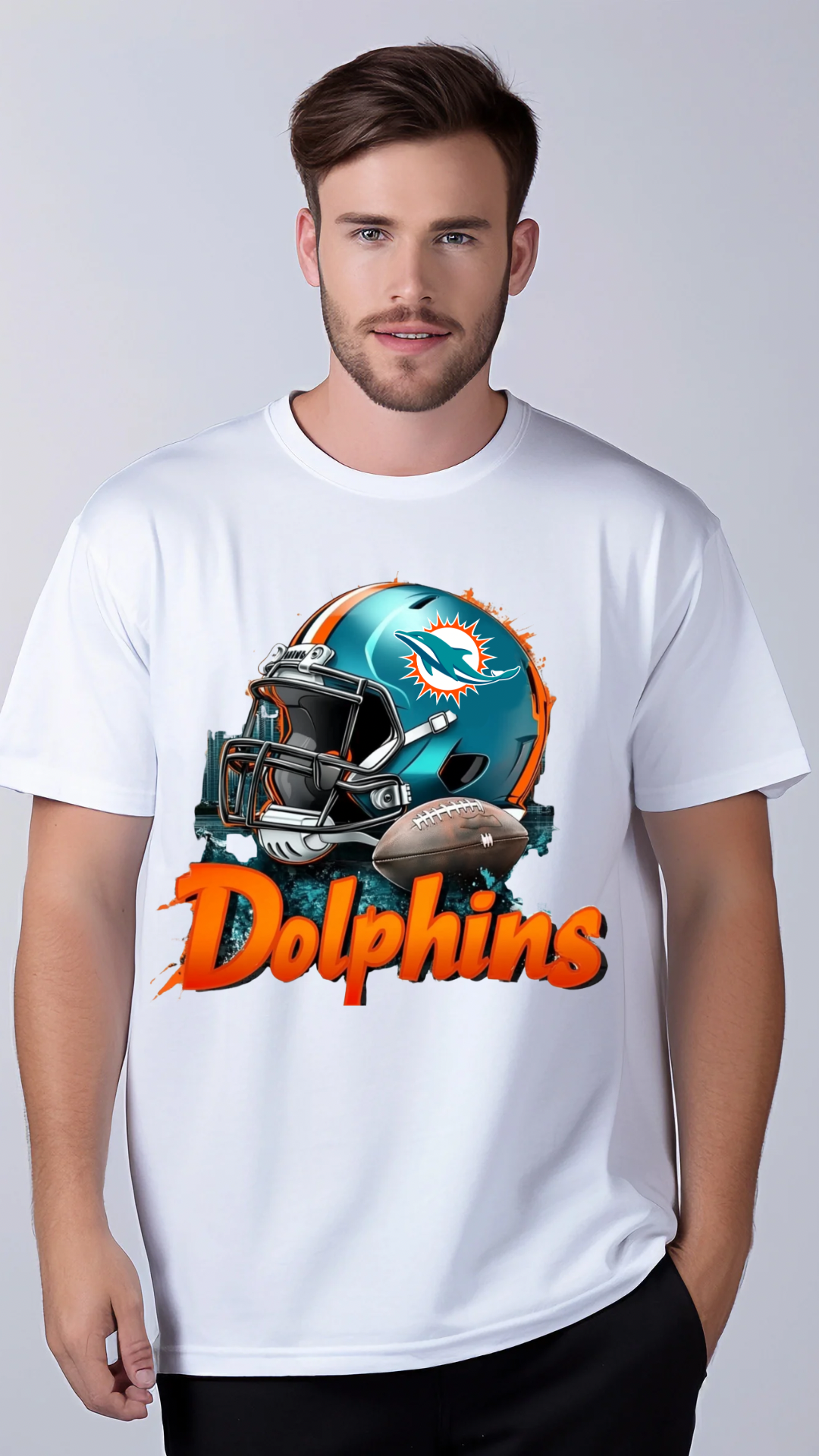 Miami Dolphins Game Day Tee | Personalized Football Fan Shirt | NFL Fan Gift