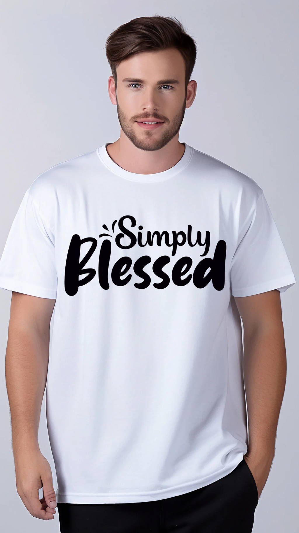 Simply Blessed Inspirational Unisex T-Shirt