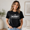 Mommy & Daddy EST. 2026 T- Shirts- New Parents Matching Shirts