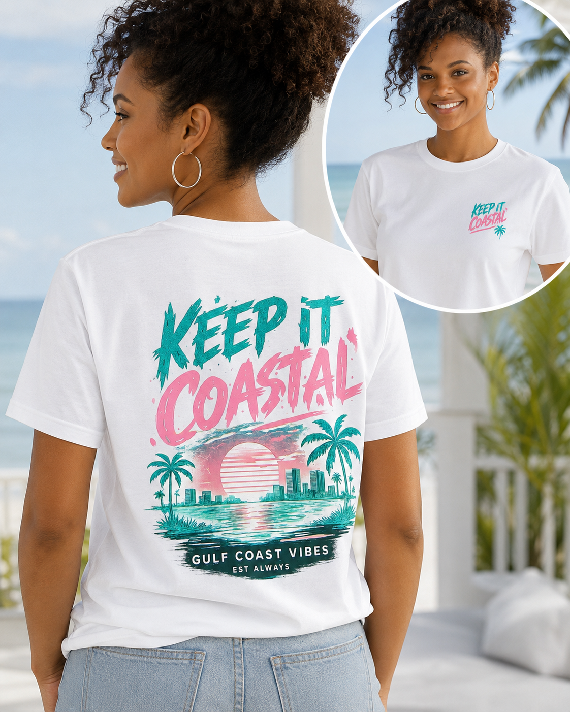 Keep it Coastal Gulf Coast Vibes | Heart & Hands Signature Beach Line