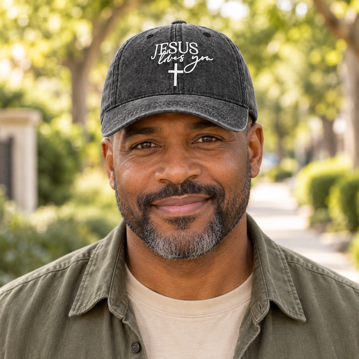 Faith-Inspired Embroidered Hats - Choose Your Style