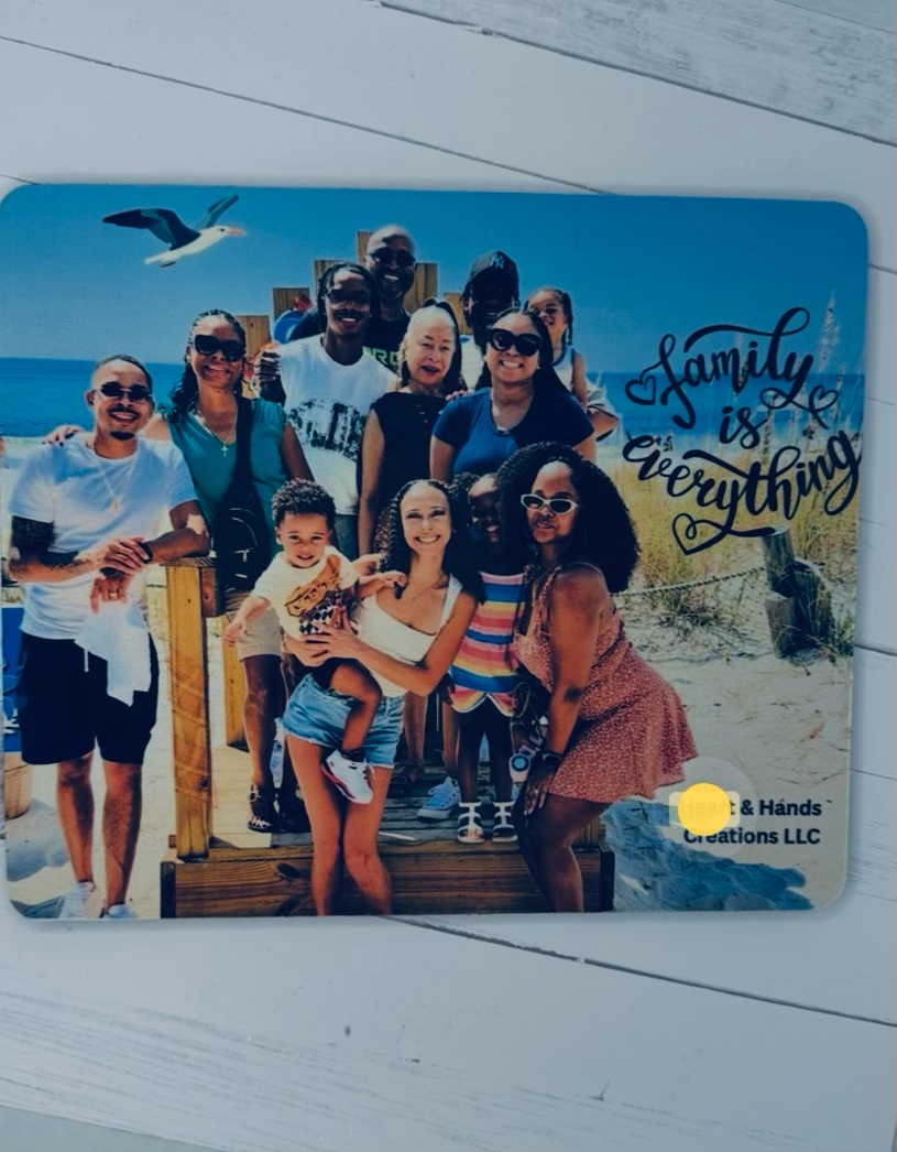 Personalized Photo Mouse Pad | Custom Mouse Pad with Your Favorite Photo