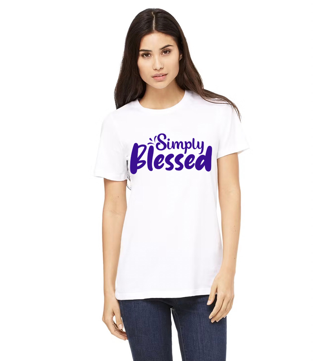 Simply Blessed Inspirational Unisex T-Shirt