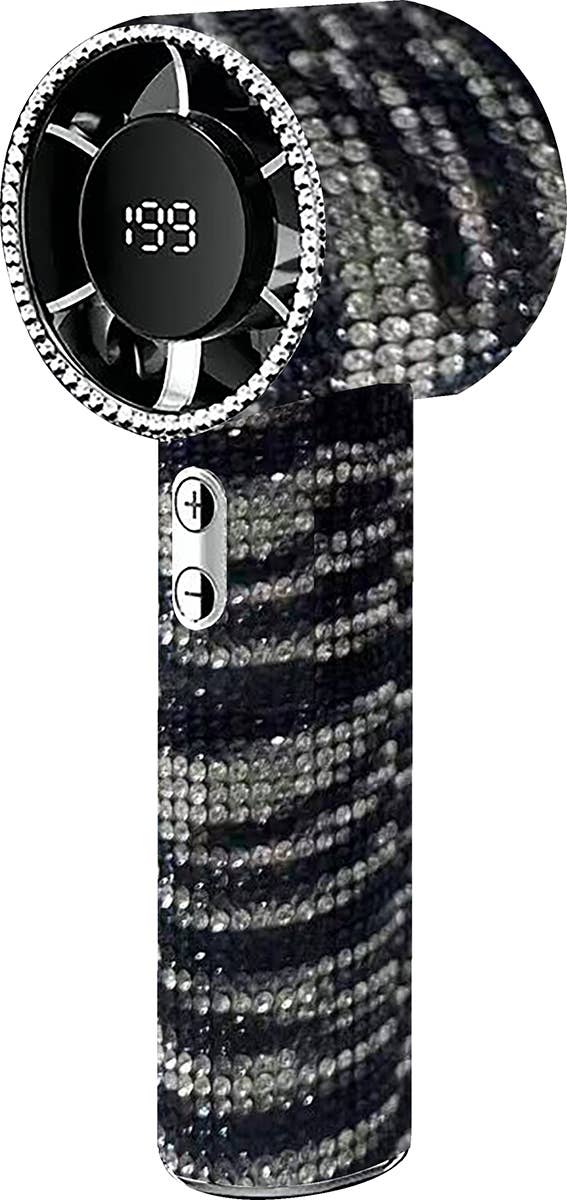Rechargeable Crystal Handheld Fan