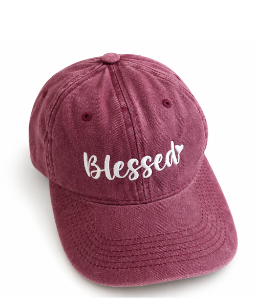 Faith-Inspired Embroidered Hats - Choose Your Style