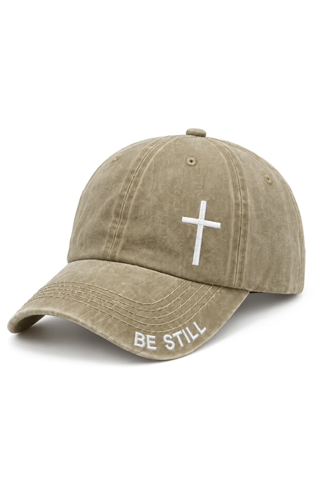 Cross Embroidered Faith Hats - Choose Your Style