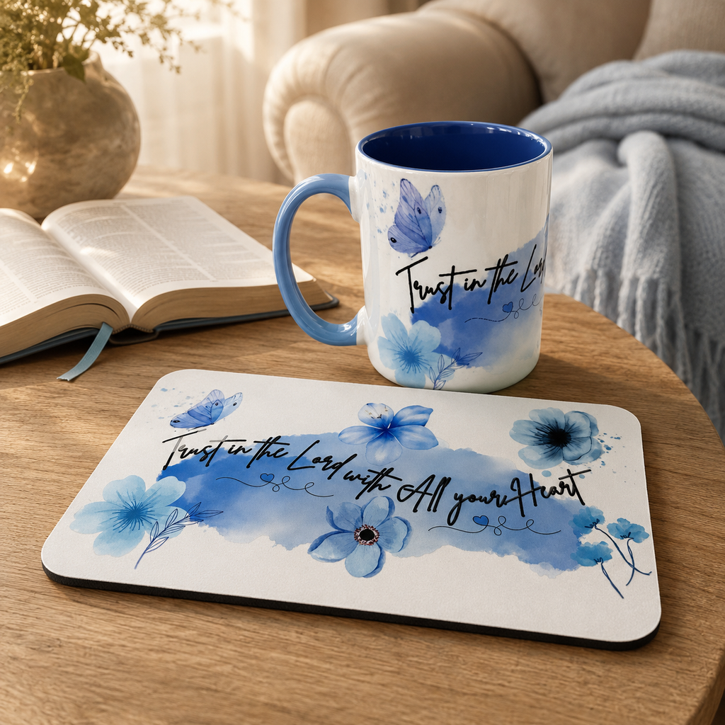 Trust in the Lord Christian Mouse Pad