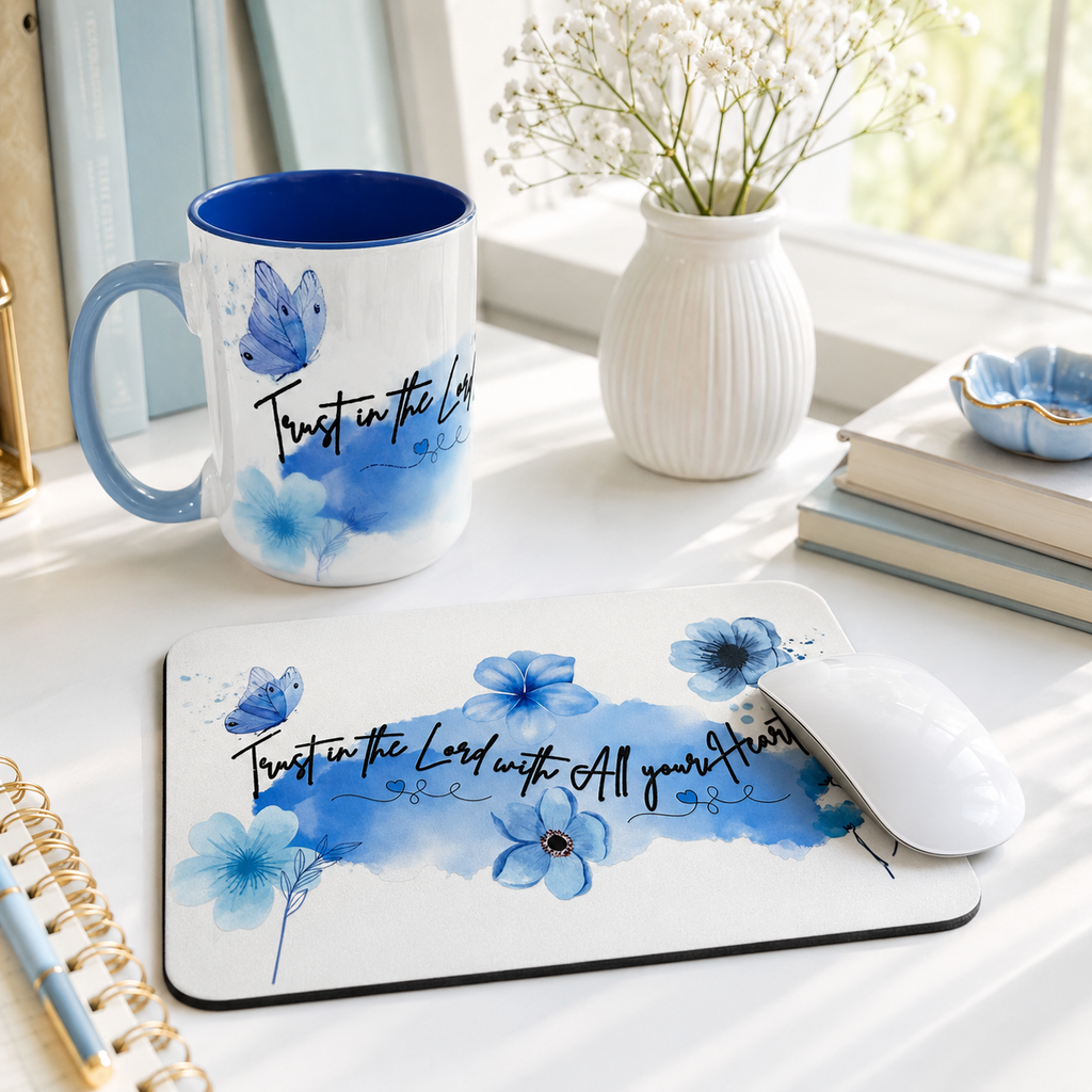 Trust in the Lord Christian Mouse Pad